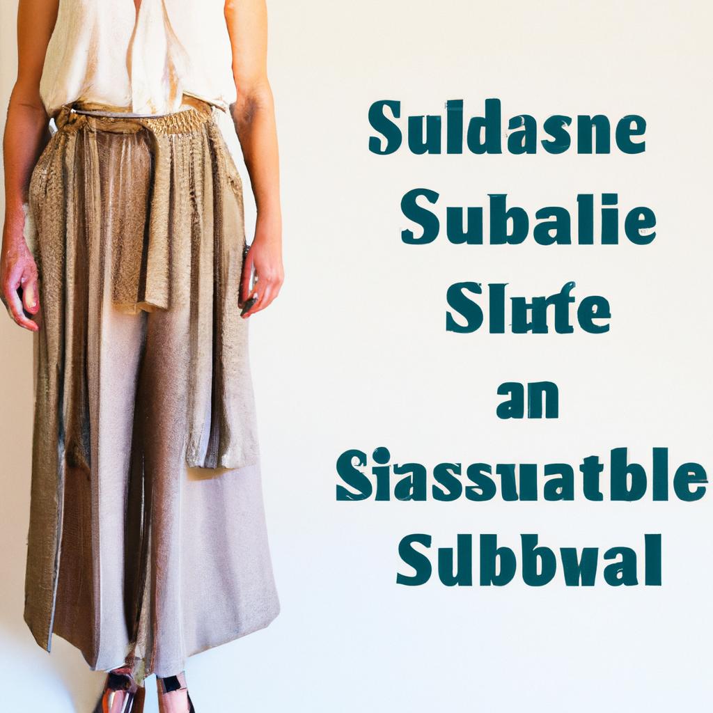 Sustainable Style Choices: Building a Versatile Wardrobe​ for Changing Trends