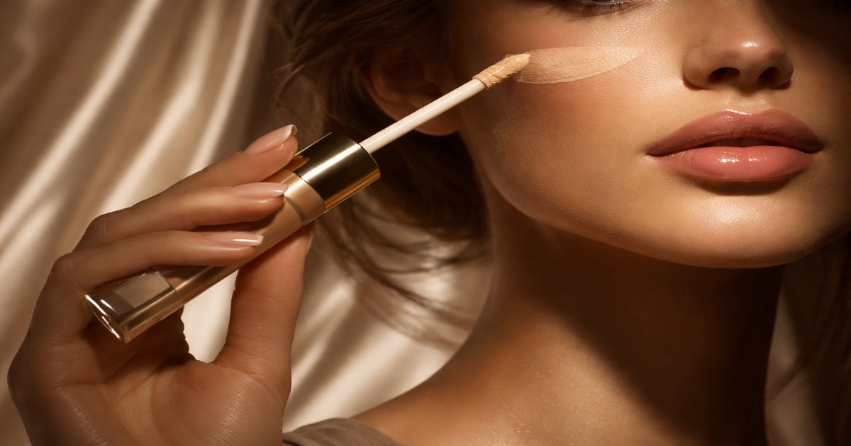 too faced concealer in use