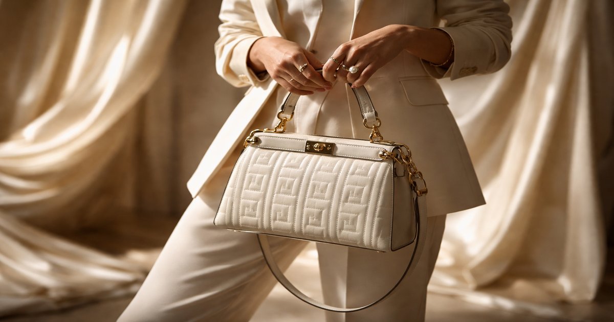 fendi bag in use